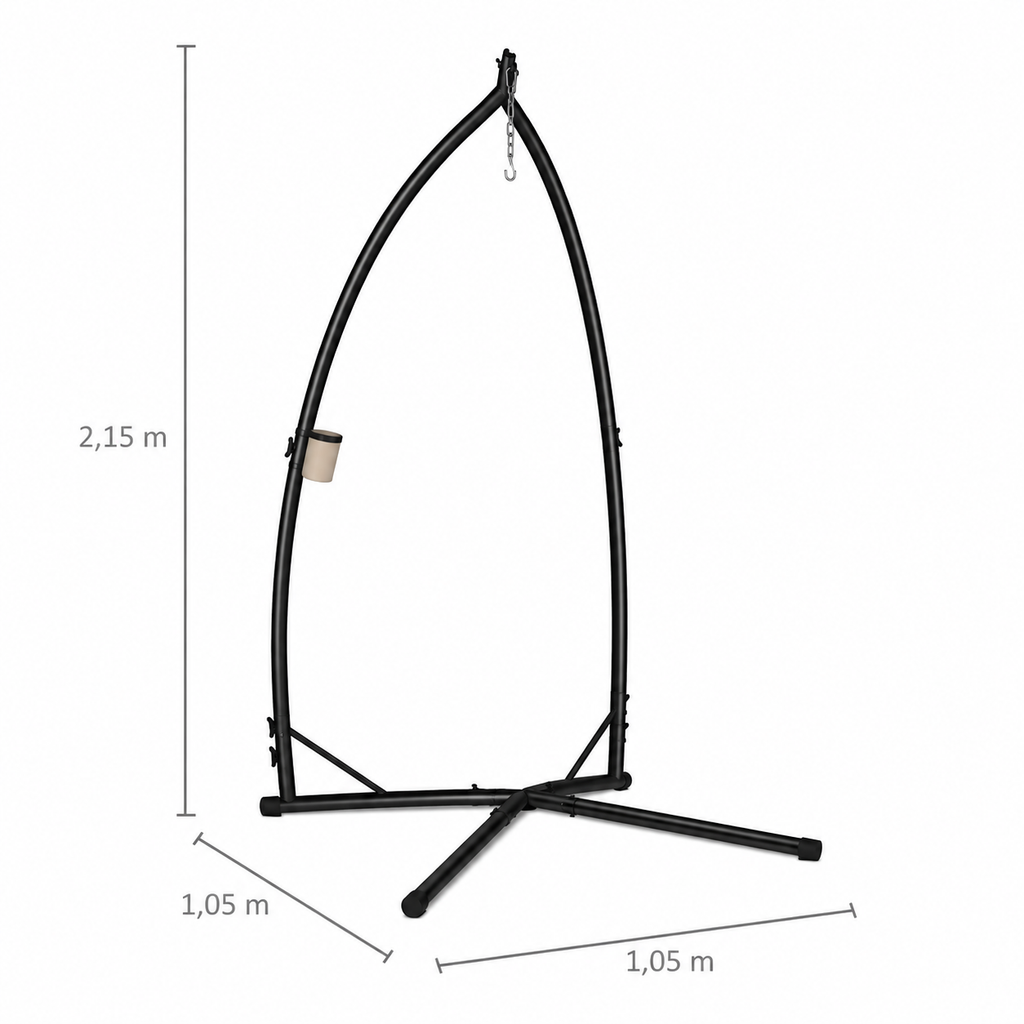 Support de fauteuil suspendu - Celeste